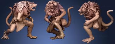 3D model Skryre Clan Rat5 (STL)